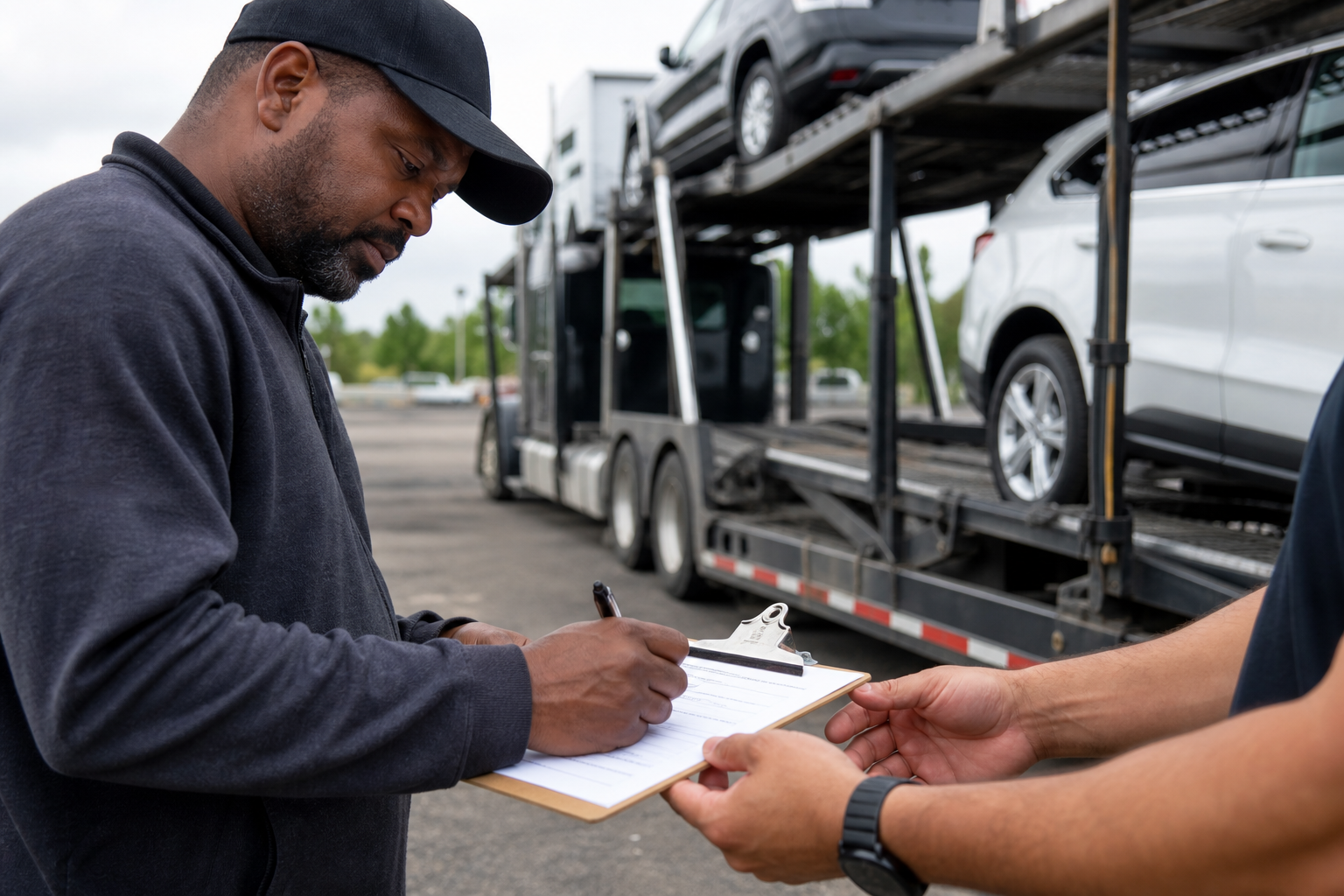 Vehicle transportation scene related to Short-Distance Car Shipping: When It Still Makes Sense